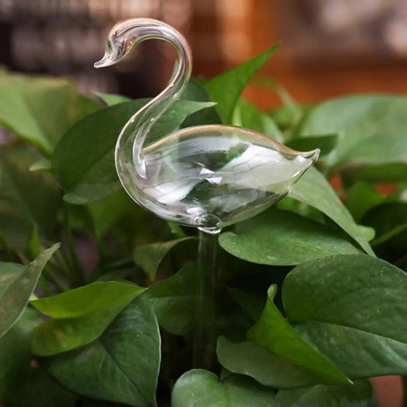 Self-watering glass plant feeders - Nordique Boutique